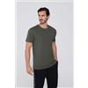 Tezenis T-shirt In Cotone Fiammato Con Taschino Uomo Verde