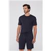 Tezenis Pantaloncini Corti Viscosa Con Tasche E Coulisse Uomo Blu