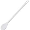 FACKELMANN 24277 Blanca - Cucchiaio da Cucina Rotondo, 31 cm, in plastica, Colore: Bianco