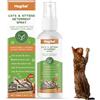 MagiSel Spray Repellente per Gatti, 100ml Repellente Gatti e Spray AntiGraffio per Gatti Divano Interni ed Esterni, Protezione del Divano e Mobili, Ideale per Casa e Giardino