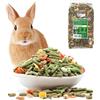 Nobleza - (700g) Mangime per Coniglio, Cibo per Coniglio Nano, Alimento Completo per conigli in Sacchetto, Pasto Misto di Vitamine e Fibre