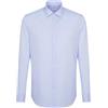 Seidensticker Business Hemd Slim Fit Bügelfrei Kent Langarm, Camicia Uomo, Blu (Blau), 38