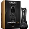 Manscaped Refining The Gentleman Tagliacapelli elettrico per inguine MANSCAPED®, The Lawn Mower® 4.0, testine della lama in ceramica SkinSafe® sostituibili, tagliacapelli impermeabili, ricaricabile, ricarica wireless