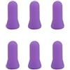 DeaHea Set di 6 coppettazioni facciali in silicone, mini ventose, massaggiatori per viso, occhi, fronte, mento, guance, naso, mano, braccio, anticellulite, rughe, caviglia, cura della pelle, terapia