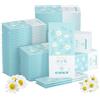 Eniyou 50 PCS Salviette Igienizzanti,Confezionate Singolarmente,Salviettine Igienizzanti,Salviette Disinfettanti Monouso,Salviettine Mani,Camomilla,Aloe,Adatte per Pelli Sensibili