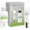 ALMA SECRET Confezione di forziere Skin Care: crema contorno occhi di avocado, tè verde e caffeina + siero viso anti-età cellulare recupero, contorno occhi e siero viso per tutti i tipi di pelle ECOCERT COSMOS