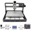 RATTMMOTOR CNC 3018 Pro Macchina fresatrice per incisione, 3 assi GRBL, unità flash USB 4G, area di lavoro 300 x 180 x 450 mm, ER11, fresatrice per PVC e per intaglio legno fai da te