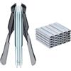 BREUAILY Pinze per Anelli di Maiale Automatiche con 2500 Chiodi di Tipo C Multifunzionali Pinze per Recinzioni per Gabbie per Animali Domestici Materassi Divani (Nero)