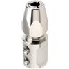 Briny River Cavo connettore in acciaio inox per navi elettriche Morsetto flessibile 5x4mm per albero motore da 5 mm e 4 mm accoppiamento flessibile polo positivo