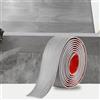 Zayejod Profilato di transizione del pavimento in PVC da 3 metri, striscia di copertura del pavimento in laminato, striscia autoadesiva in PVC per divisorio di porta del pavimento, profilo di laminato per