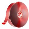POPPSTAR Nastro in silicone autoagglomerante, 11m x 25mm, nastro isolante e sigillante (acqua, aria), rosso, 1 rotolo