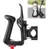 Rainway Portabottiglie per bicicletta, portabicchieri regolabile 55-78mm, portabottiglie per bicicletta moto bici da corsa MTB, adatto per telai e manubri da 20-28mm, adatto per scooter UTV/ATV, sedie a