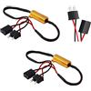 ShuoHui 2 x H7 LED SMD CANBUS senza errore 50W resistenze resistenza fendinebbia 6Ohm 12V DC per auto veicolo