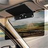 ZDDGNN Visiera Solare Antiriflesso per Auto, Aletta Parasole Ribaltabile e Pieghevole Applicabile a Parabrezza e Parasole Laterale, Protezione dai Raggi UV, per Sedile Conducente o Passeggero Anteriore