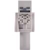 BANDAI - Heroes di Goo JIT Zu Action Figure - Universo Minecraft - Skeleton, struzza e Schiaccia! Multicolore CO43115