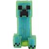 BANDAI - Heroes di Goo JIT Zu Action Figure - Universo Minecraft - Creeper blu, struzza e Schiaccia! Multicolore CO43116