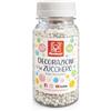 Modecor, Sprinkles, Perle di Zucchero 100g, Perline Commestibili per Torte e Dolci 3mm, Zuccherini Decorativi per Pasticceria e Cake Design, Decorazione Torta Matrimonio (Argento e Bianche)