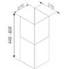 AIRONE kit camino per cappa LEONARDO - AICCP50AC100000000