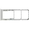 senza marchio Ricambio Compatibile con Samsung Galaxy A12 / SM-A125F / A125 6.5 Carrello Vassoio tray porta scheda nano Sim 1+ SIM 2 + SLOT SLITTA Alloggio Memoria Micro Sd CARD (Bianco)