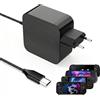 Ruilezyo Caricatore USB C da 65 W per Asus Rog Ally X/Legion Go S/MSI Claw 8/JBL Charge 6, 60W 45W Tragbare Bluetooth-Lautsprecher Fast Charger con JBL Charge 6 5 Xtreme 5 4 3 GO 4 con Cavo da 1.7M