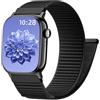 CeMiKa Cinturino Nylon Loop Compatibile con Apple Watch Uomo Donna | Cinturini Sport Morbido per iWatch Cinturino 40mm 42mm 41mm 38mm 46mm 44mm 45mm 49mm/Series 11 10 9 8 7 6 Ultra 3 2 1 SE3 SE
