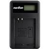 Norifon NB-5L LCD USB Caricatore per Canon PowerShot SD880 IS, SD850 IS, SD870 IS, SD800 IS, SD970 IS, SD990 IS, SD950 IS, SD900, SX230 HS, S110, Digital IXUS 980 IS, 960 IS Fotocamera e Altro