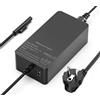 BIUBOTY Alimentatore 44W Surface 15V 2,58A Adattatore Compatible con Microsoft Surface 7/6/5/Pro, Go 3/2, Microsoft Surface Laptop /3/2, Book, Alimentatore Caricabatterie con porta USB