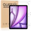 Coiwxmoi 2 Pezzi, Pellicola Prottetiva per iPad Air 13 Pollici M4/M3/M2 (2026/2025/2024), Vetro Temperato, 9H Durezza HD, Ultra Resistente Senza Bolle Protezione Schermo