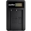 Norifon EN-EL9 LCD USB Caricatore per Nikon D3000, D40, D40x, D5000
