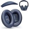 AHG Accessory House Global Cuscinetti auricolari di ricambio AHG QC35 / QC35 ii e imbottitura per fascia QC35 / QC35 ii Fodera per cuscino. Compatibile con le cuffie Bose QuietComfort 35 / QuietComfor