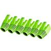 VIVOCH 50 Pcs Cat7 Cat7A Cat8 Strain Relief Boot, RJ45 Plug Connector Cover Modular Network Plug Connector Cap Cable Connector Boots, FruitGreen