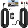 Ebksqs Kit Hardwire di tipo C per dashcam, 12 V-24 V a 5 V 3 A, modalità parcheggio con protezione sottotensione, compatibile con dashcams GKU D700 D600 Pro, cavo da 3,2 m