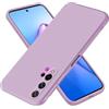 EASSGU Custodia per HUAWEI Nova 5T / Honor 20 (6.26 Inches), Cover Morbida in Silicone TPU - Erba Viola