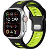CeMiKa Compatibile con Cinturino Apple Watch Ultra 3/Ultra 2/Ultra 49mm 46mm 45mm 44mm 42mm Uomo, 26mm Cinturini Silicone Sport Loop Regolabile di Ricambio per iWatch Serie 11 10 9 8 7 SE 6 5 4 3 2 1