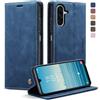 KZB Cover Libro per Samsung Galaxy A26, Portafoglio Magnetica in Pelle | 2 Slot Carte, Pelle PU Premium, Kickstand, Flip Case, Antiurto Protezione, Wallet Custodia per Samsung A26, Blu