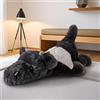TRAVELKNOT Aggravare Nero Grande Peluche Drago 50CM 1KG