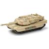 QiLumier Modello di carro armato 1:72 - M1A2, riproduzione fedele all'originale con molti dettagli