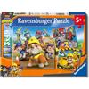 Ravensburger - Puzzle Bambini 5 Anni 3x49 Pezzi, Rubble and Crew - Puzzle 5 Anni, Collezione Paw Patrol, Include 3 Puzzle 49 Pezzi, Giochi Educativi, Idee Regalo