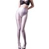 SOFSOT Leggings per allenamento ultra trasparenti Collant lucidi per donne Controllo top alla vita Collant per donne Controllo pancino Tubo per collant lucidi