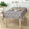 Obal William Morris Tovaglia Design Originale Pulire con un Panno Tovaglia Resistente all'Acqua Rettangolare per Cucina e Tavolo da Pranzo Decorazione Lavabile, 230 cm x 140 cm (Ape Miele)