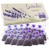 Lvjkes Sacchetti di lavanda, 24x6g Lavanda essiccata, adatti per armadi, cassetti per proteggere dalle tarme, auto, profumo naturale per ambienti, sonno rilassante profumatore armadio