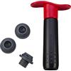 Le Creuset Pompetta vino WA-137 in Plastica con 3 Tappi, Nero e Rosso, 49200000608200