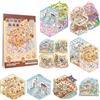 JSMTKJ 20 Set Adesivi di Scena Adesivi 3d Adorabili Adesivi 3D Stress Sollievo Adesivi Decorativi 3D Sticker Kit di Adesivi per Casa in Miniatura per Adulti, Bambini