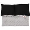 Sensory Owl Cuscino Ponderato Per Ginocchia Cuscino Con Peso Sensoriale Terapeutico In Cotone Sollievo Dallo Stress 30 x 40 cm 2 kg Nero Grigio