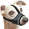 XFSRG Museruola per Cani Museruola Cane Traspirantecon Cinturino Regolabile Adatto a Cani di Piccola Media e Grande Taglia Impedisce di Masticare Rosicchiare Abbaio(L)