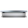 Foster 2451 120 Cappa Downdraft a scomparsa nel top 120 cm Acciaio Inox Satinato e Vetro nero Serie Ghost 120 Filotop - 2451120