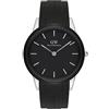 Daniel Wellington Iconic Orologi Silver Rubber