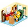 Sluban Garfield - Salone, gioco di costruzione, 219 pezzi, figura inclusa, per bambini dai 6 ai 12 anni