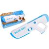 BLUE SKY - Pistola ad acqua elettrica motorizzata - 350 ml - Gioco all'aperto - 048538 - Blu - Batteria ricaricabile inclusa - Pronta all'uso - Giocattolo per bambini - Spiaggia e piscina - Da 5 anni