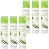 Yardley London Lily of the Valley, Spray Corpo Floreale per Donne con Note di Pera e Fresia, Delicato Profumo di Mughetto per Donne 6 x 75ml